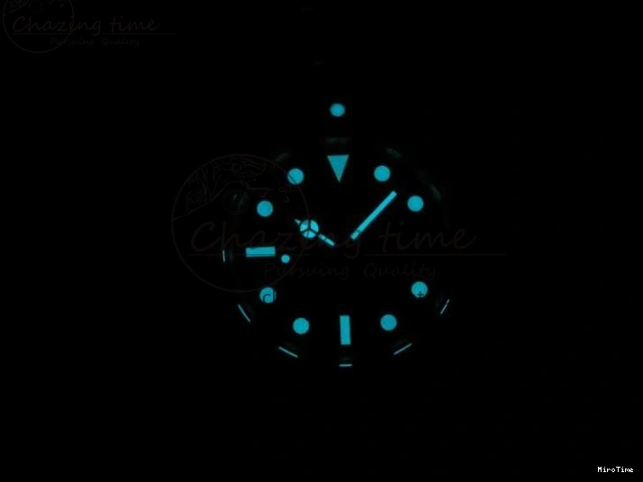 MiroTime 0701 Bold Submariner 41mm 126610 LV Kermit EWF Black Dial on SS Bracelet A 2765